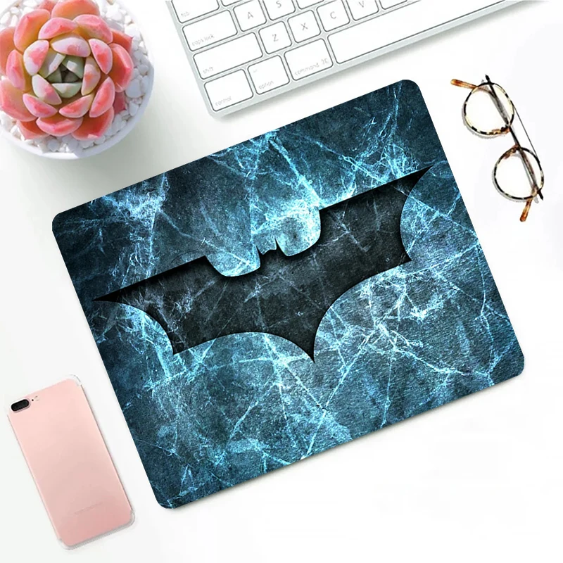 

Batmans Cute Mouse Pad Small Cartoon Desk Protector Mat Gaming Pc Accessories Kawaii Mousepad Deskmat Gamer Anime Keyboard Mats