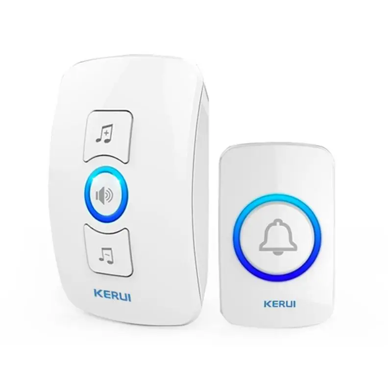 

Sensitive Home Wireless Doorbell Long Transmission Distance Smart Door Bell Chime Ac100-240v Light Plug-in Doorbell Smart Home