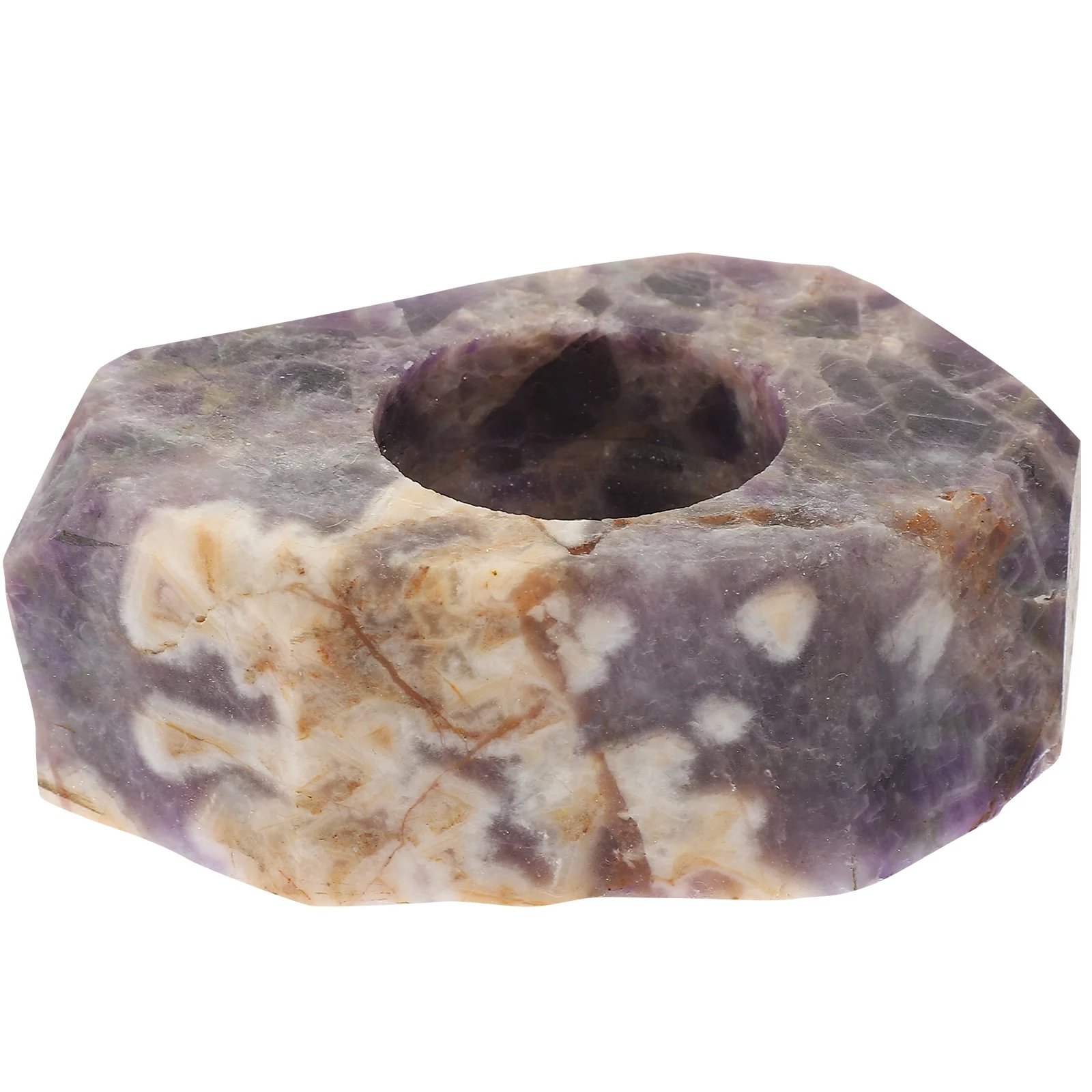 

Holder Tea Light Crystalstone Holders Natural Candlestick Gemstone Decorative Stand Tealight Votive