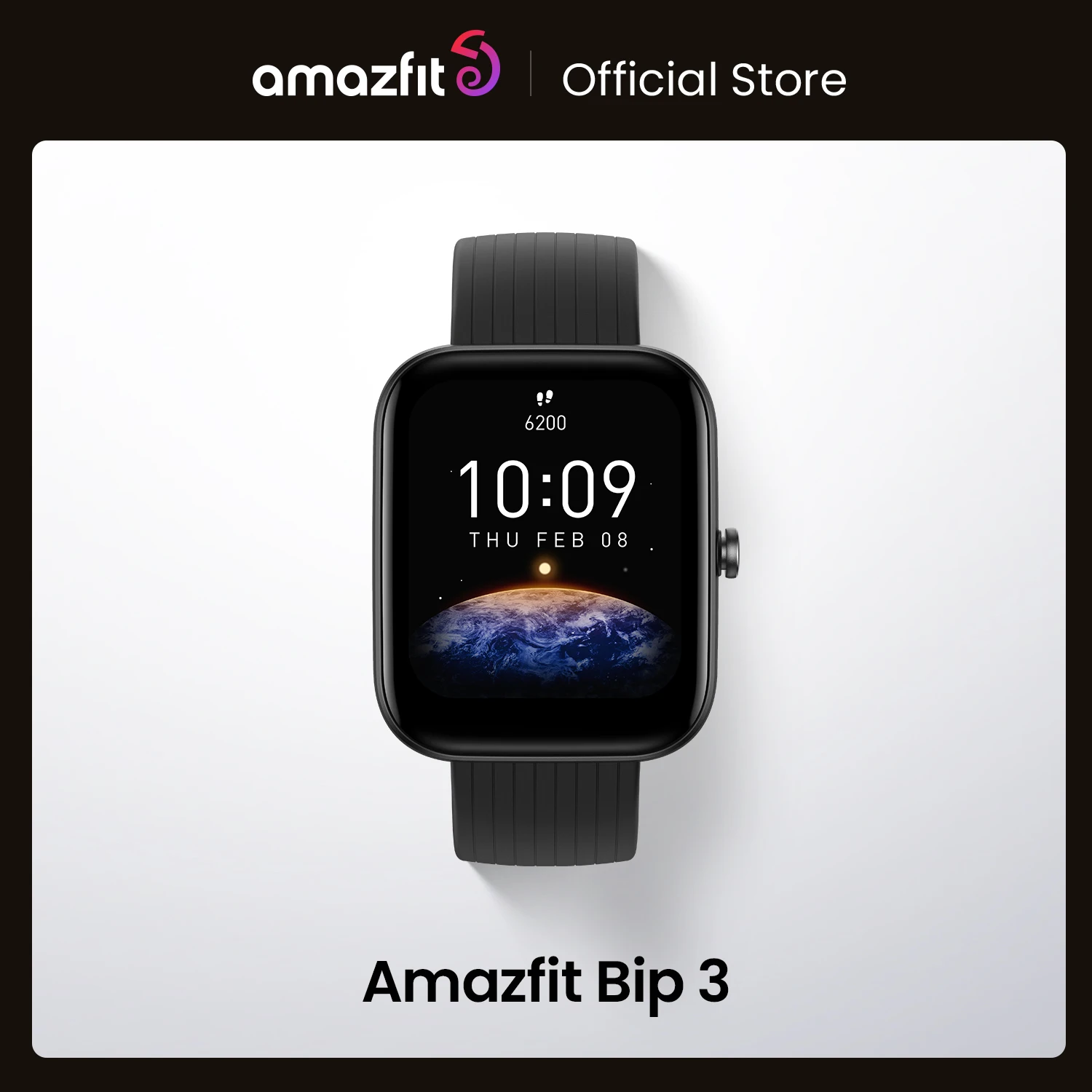 

New Amazfit Bip 3 Smart Watch Blood Oxygen Saturation Measurement 60 Sports Modes Men's and Women's Smart Watch for Android IOS