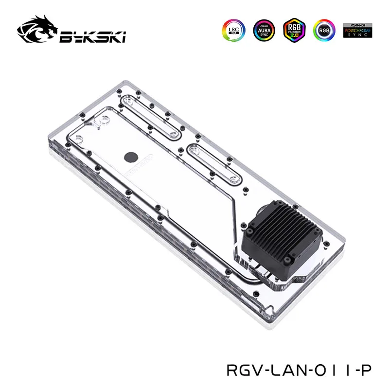 

Bykski Acrylic Waterway Board ,Water Tank For LIANLI O11 Dynamic Computer Case ,Reservoir,Single 360MM Radiator RGV-LAN-O11-P