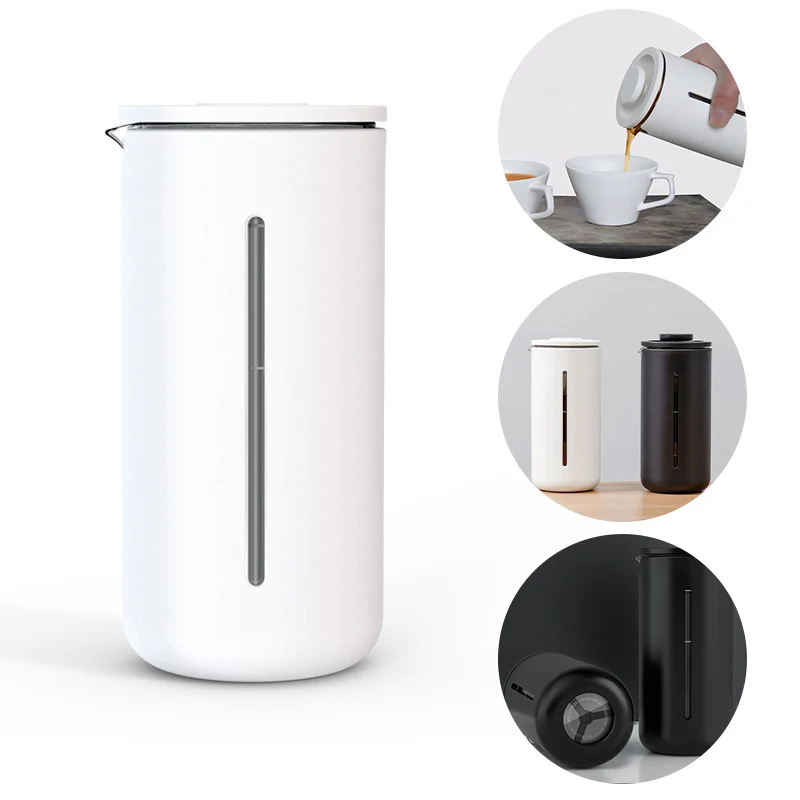 Coffee Maker Small U White Black Tea Maker Utensils Mug For Kitchen Home Trave Office Coffee Mug Pot Tools