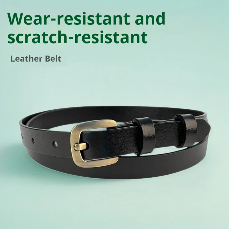 Dujuan Bird женский ремень из натуральной кожи в стиле ретро универсальный воловьей