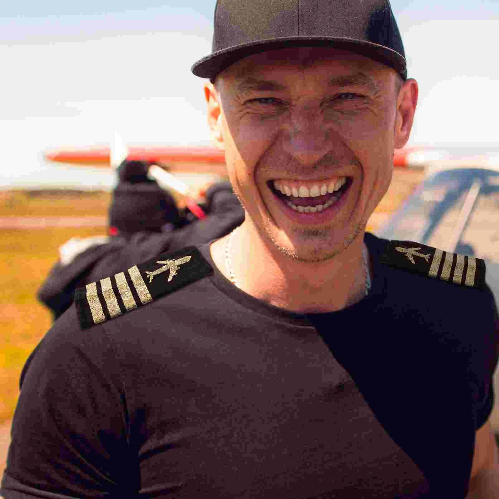 2 шт. эполеты пилота униформа пустой космический костюм украшение самолета