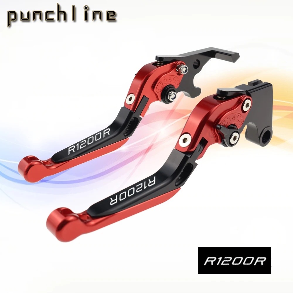 

Fit For R1200R R1200RS 2015-2018 R 1200 R R1200 RS CNC Accessories Folding Extendable Brake Clutch Levers Adjustable Handle Set