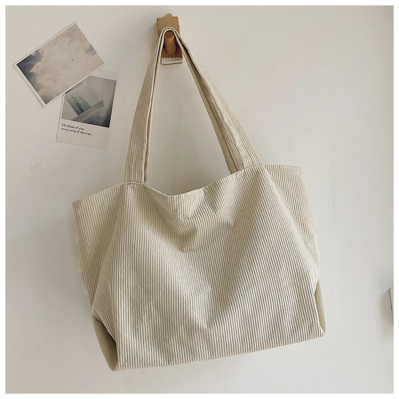 

Women Shoulder Bags Tote Bags New Girls Shopper Fashion Casual Large Capacity Solid Color Simple Students Handbags