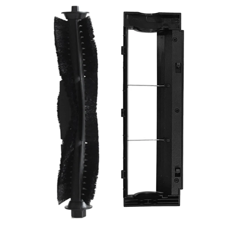 

Main Roller Brush Cover Kit For Proscenic M7 PRO M7 MAX M8 PRO/ROIDMI EVE PLUS /Viomi S9 Robot Vacuum Cleaner