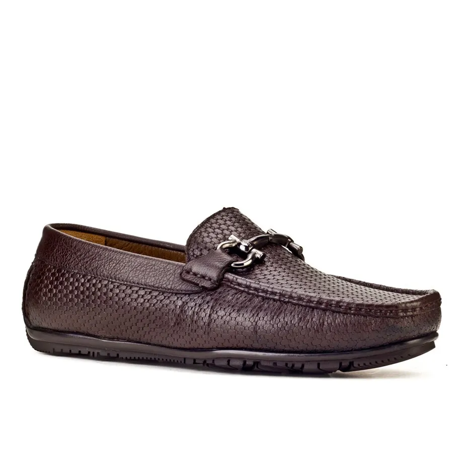 

Genuine leather brown men Loafer