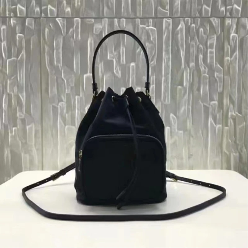 

New luxury Crossbody Bags For Women 2022 nylon Leather Trend Designer Shoulder Handbags high-capacity fashion Bucket Bag LOGO