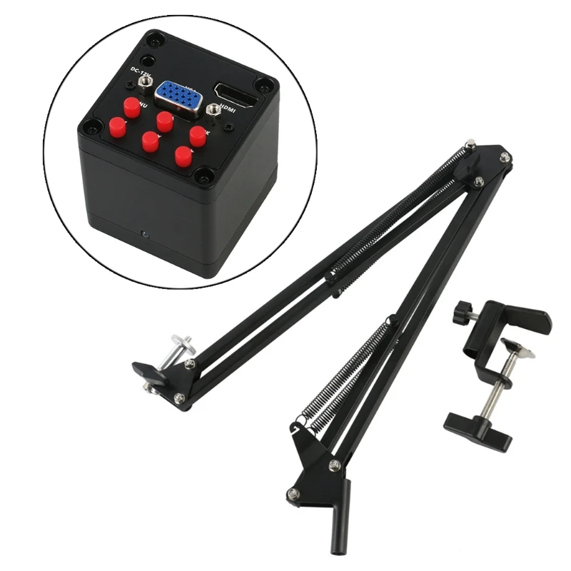 

Flexible Over for Head Arm Overhead Tripod Mount with Phone Holder Camera Tripod