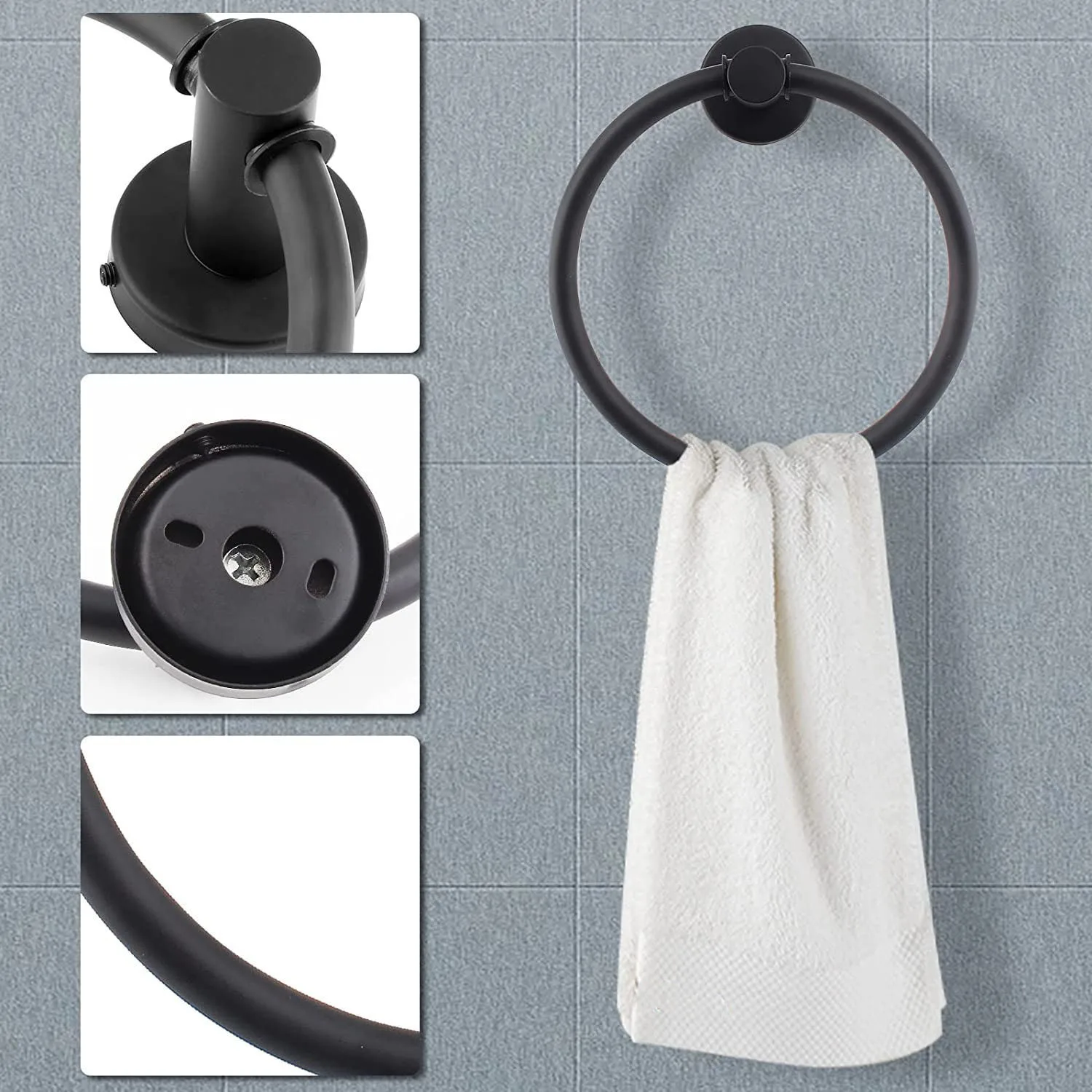 

Полка для полотенец из нержавеющей стали, без перфорации