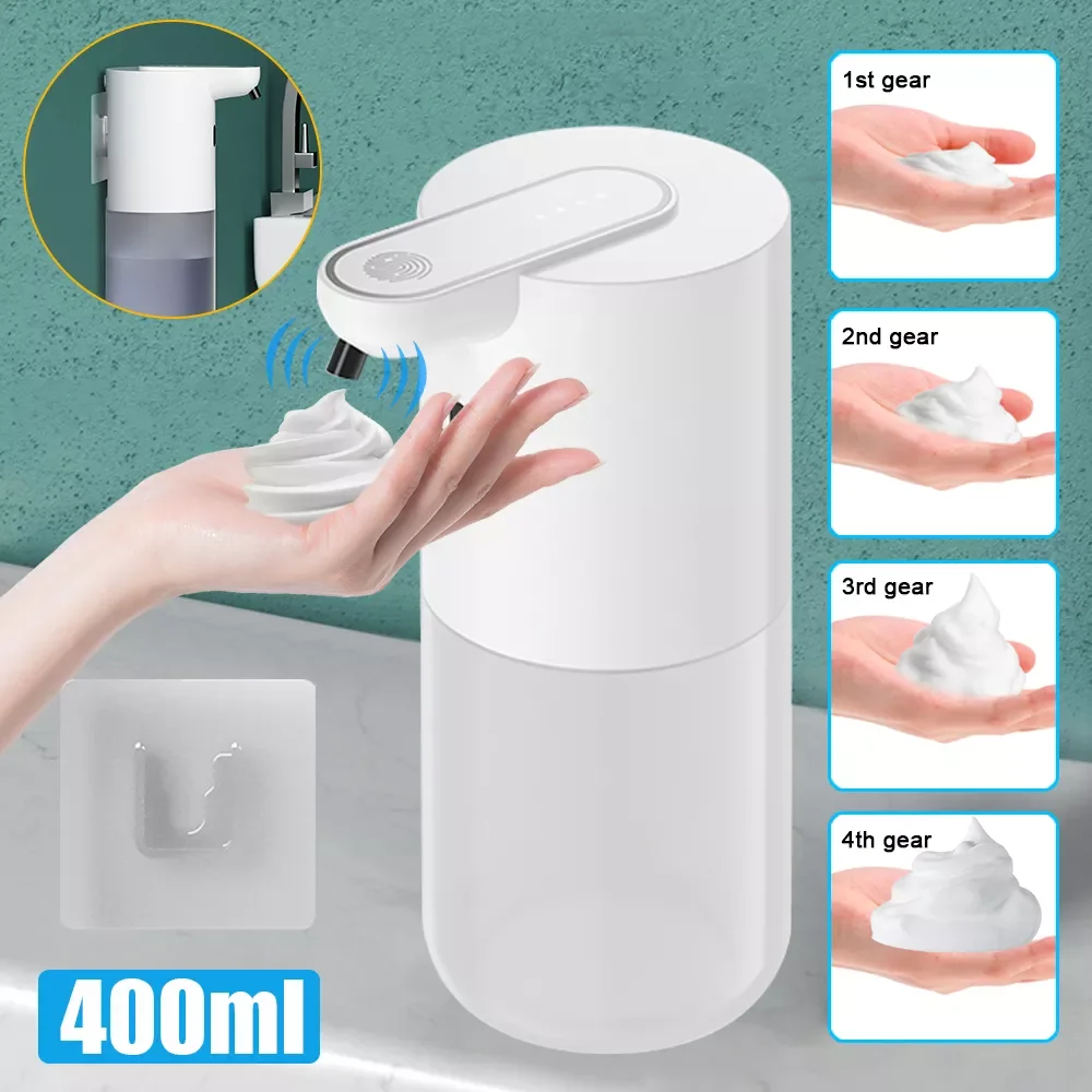 

Automatic Soap Dispenser Sensor Foam Type-C Charging High Capacity Smart Liquid Soap Dispenser with Adjustable Switch