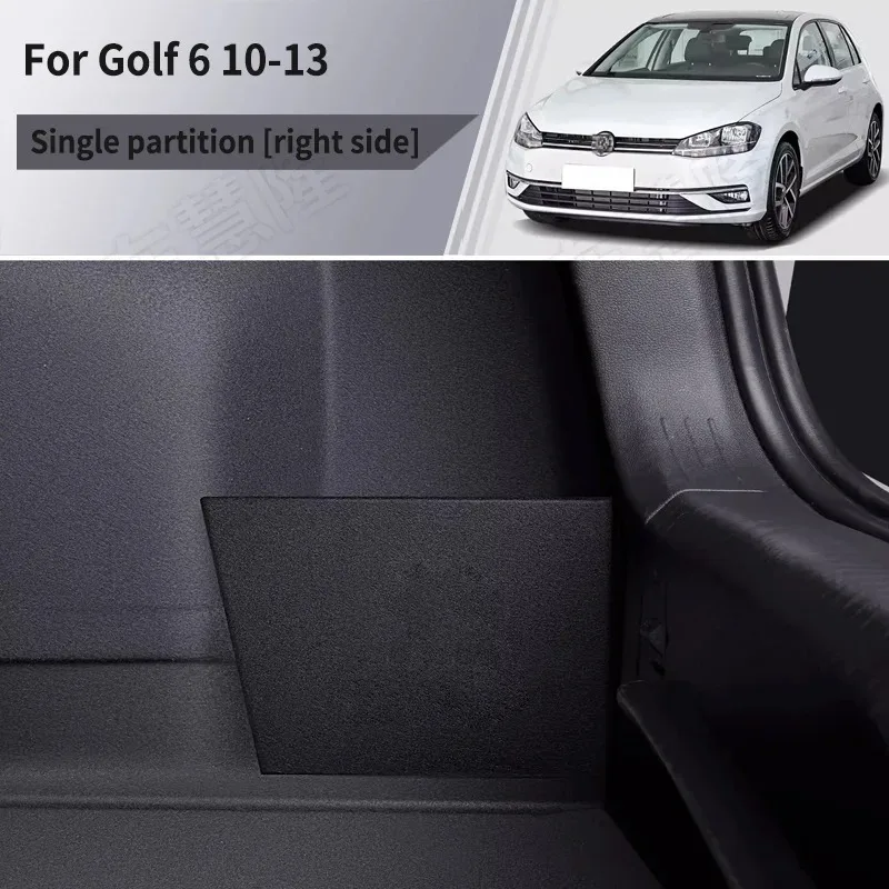 

Перегородка багажника Leling, интерьер, автомобильные принадлежности, ящик для хранения, подходит для Volkswagen Golf 6,7,8, 2010-2025 гг.