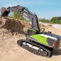 huina 114 rc excavator truck crawler alloy 2 4ghz radio controlled car 22 channel construction vehicle toy sound for boys