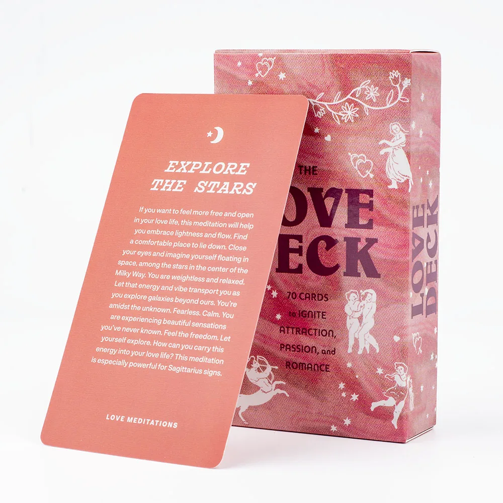 Карты-Таро с надписью The Love Deck 70 шт.