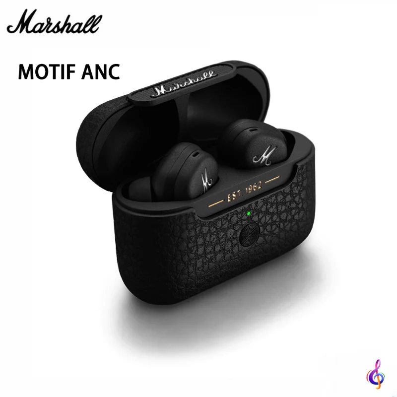 

MARSHALL Original MOTIF ANC Headphones True Wireless Active Noise Cancelling Waterproof Sports Gaming Video Bluetooth Headset