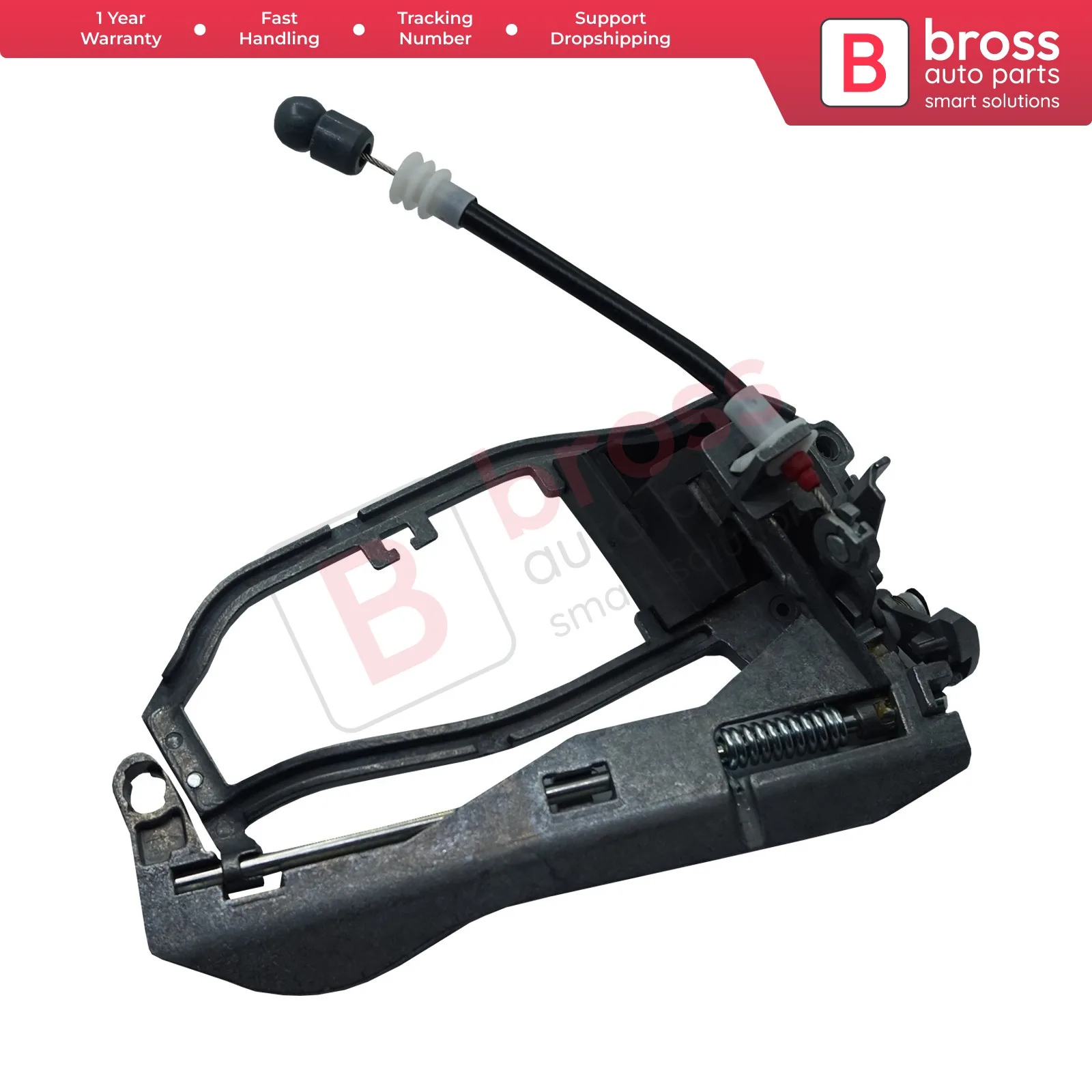 

Bross автомобильный BDP995 наружная дверная ручка для автомобиля, корпус, Кронштейн рамы, задний левый 51228243635 для BMW X5 E53 2000-2006