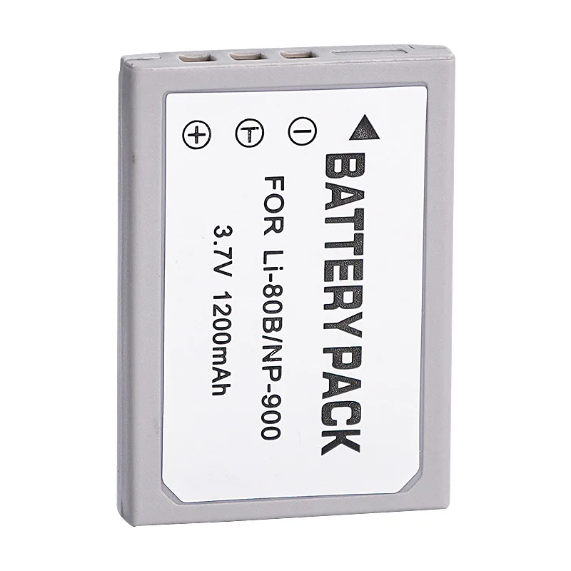 Литиевая батарея 1200 мАч LI-80B LI80B NP-900, аккумулятор для камеры Olympus T110 T-110 T100 T-100 X960 X-960 Minolta DIMAGE E40 E50 (art.: 3920cfbbcd582) - 3920cfbbcd582