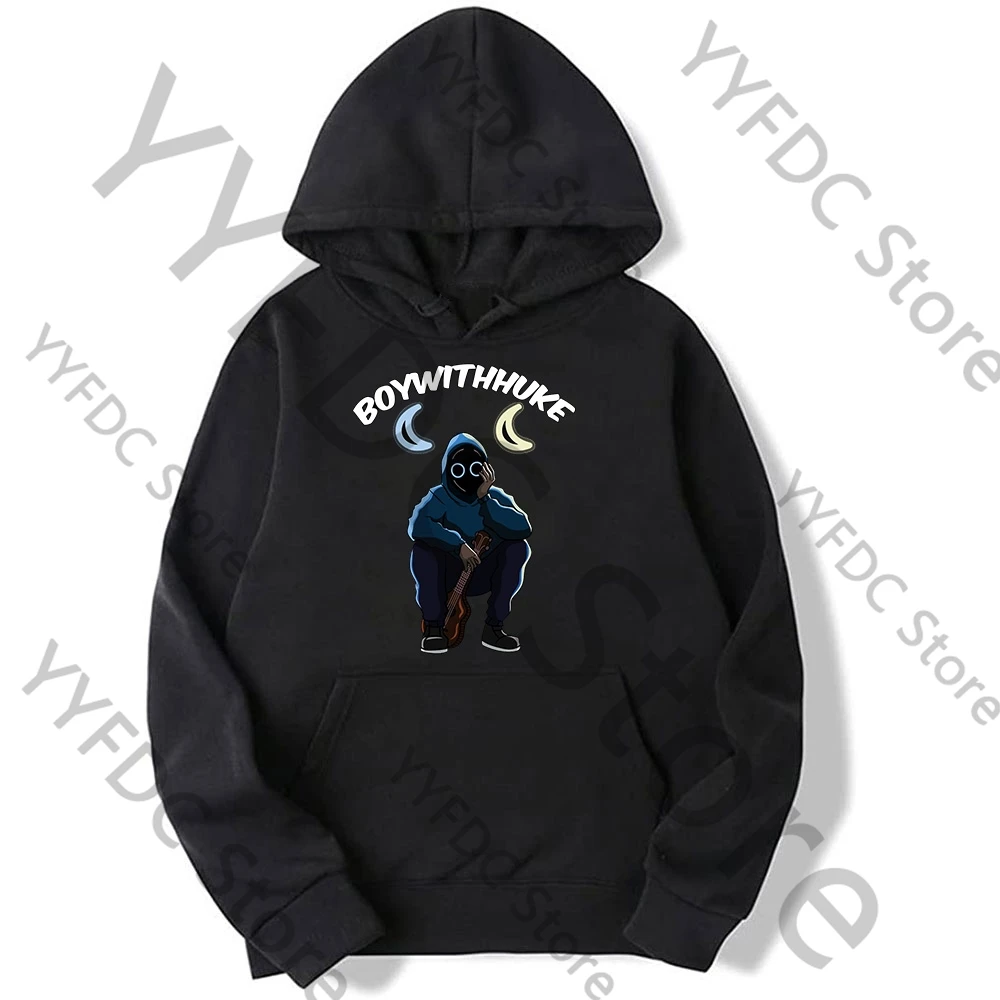 Толстовка Boywithuke для мужчин и женщин Модный свитшот в стиле хип-хоп уличная одежда
