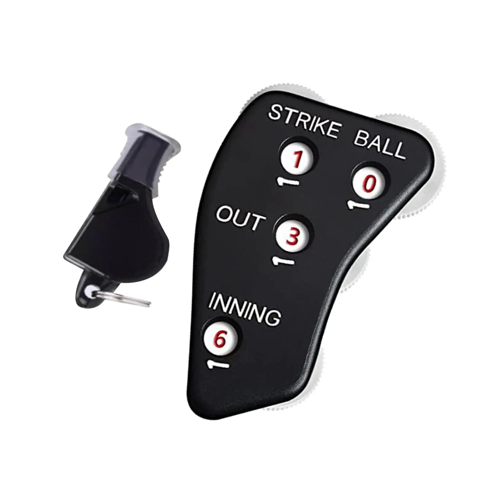 

4 Wheel Baseball Umpire Ball Strike Counter Umpire Indicator Scoring Device Outs Supplies Baseball Umpire Gear Indicator