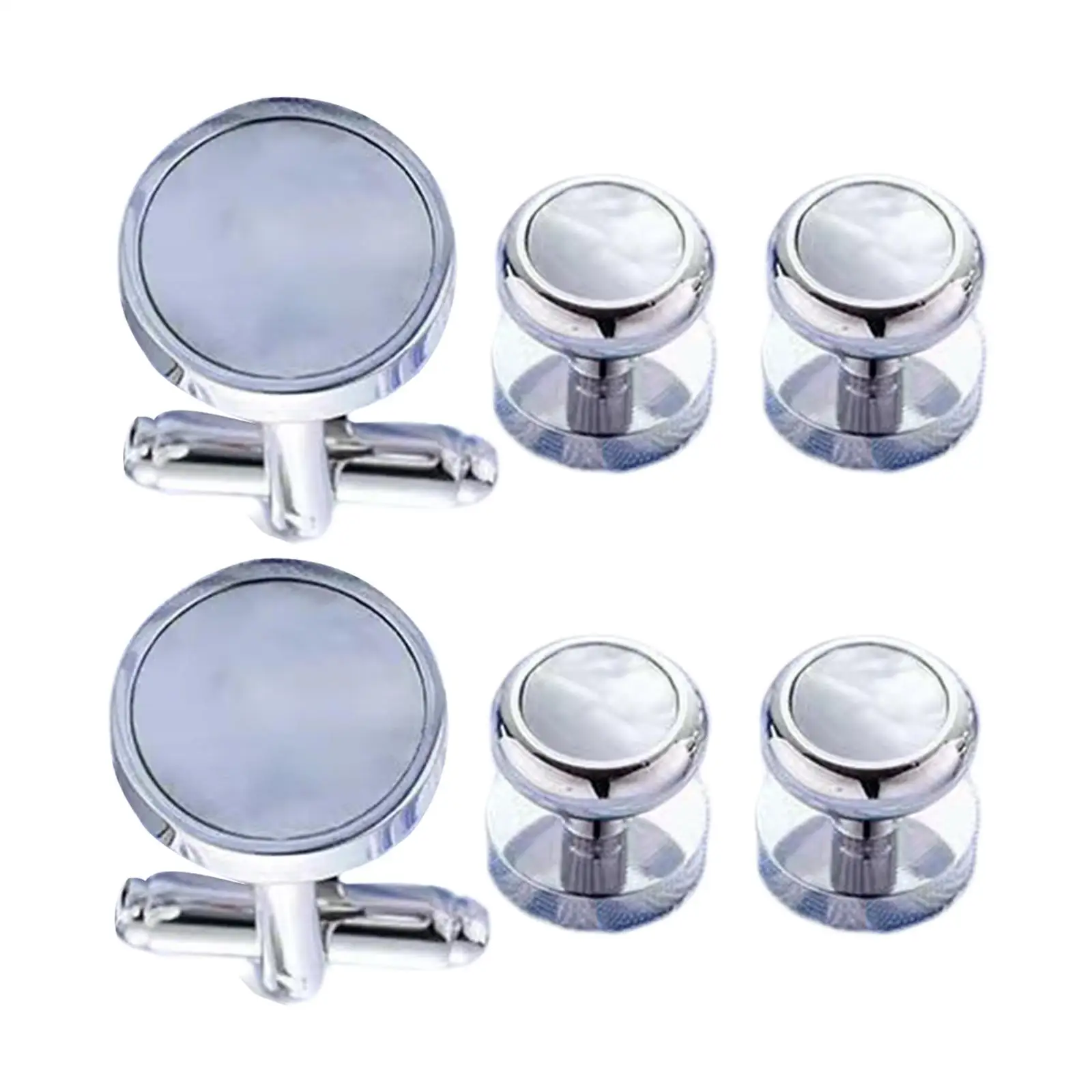

Fashion Man Cufflinks Business Shirt Cuff Button for Groomsmen Bride Gift