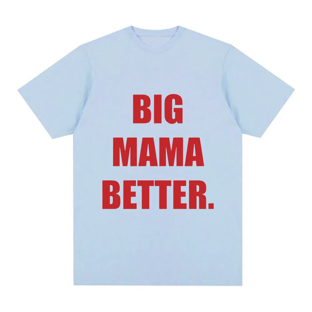 Футболка Latto из 100% хлопка, новая коллекция 2026, с графическим принтом BIG MAMA, повседневная, уличная мода, для женщин и мужчин, свободный крой, летняя (art.: 3920db021fd94) - 3920db021fd94