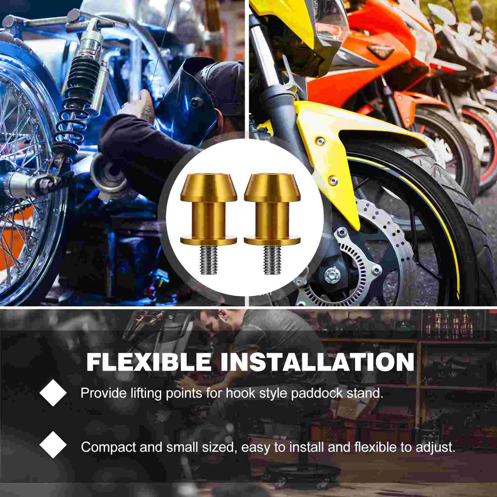 2 шт. аксессуары для мотоциклов кольцо на руку гвоздь автомобиля задний подъемный