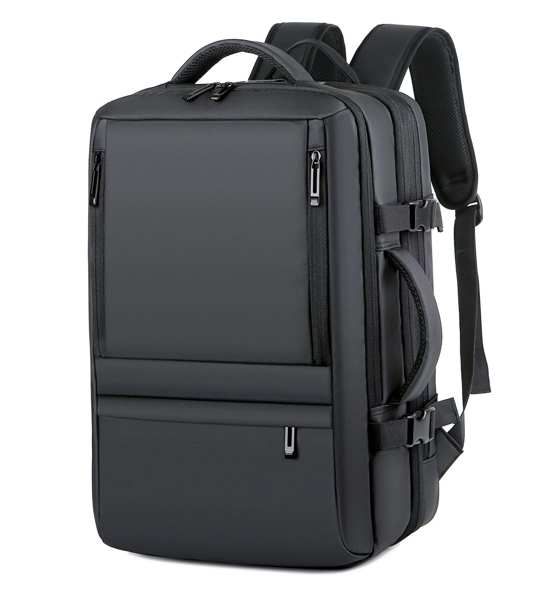 

Men's Extensible Business Travel Backpack Multi-functional USB Charging Large-capacity Waterproof Backpack Laptop Bag Mochilas