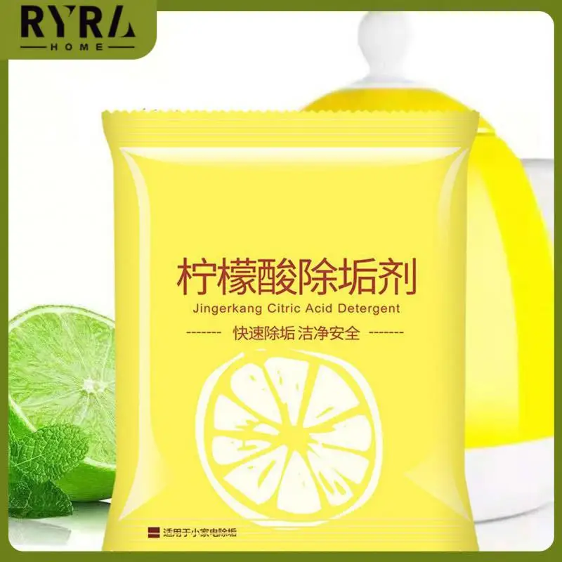 

10g/pack Non-toxic Citric Acid Detergent Inner Teapot Cleaning Citric Acid Descaler Practical Container Cleaner New Wholesale