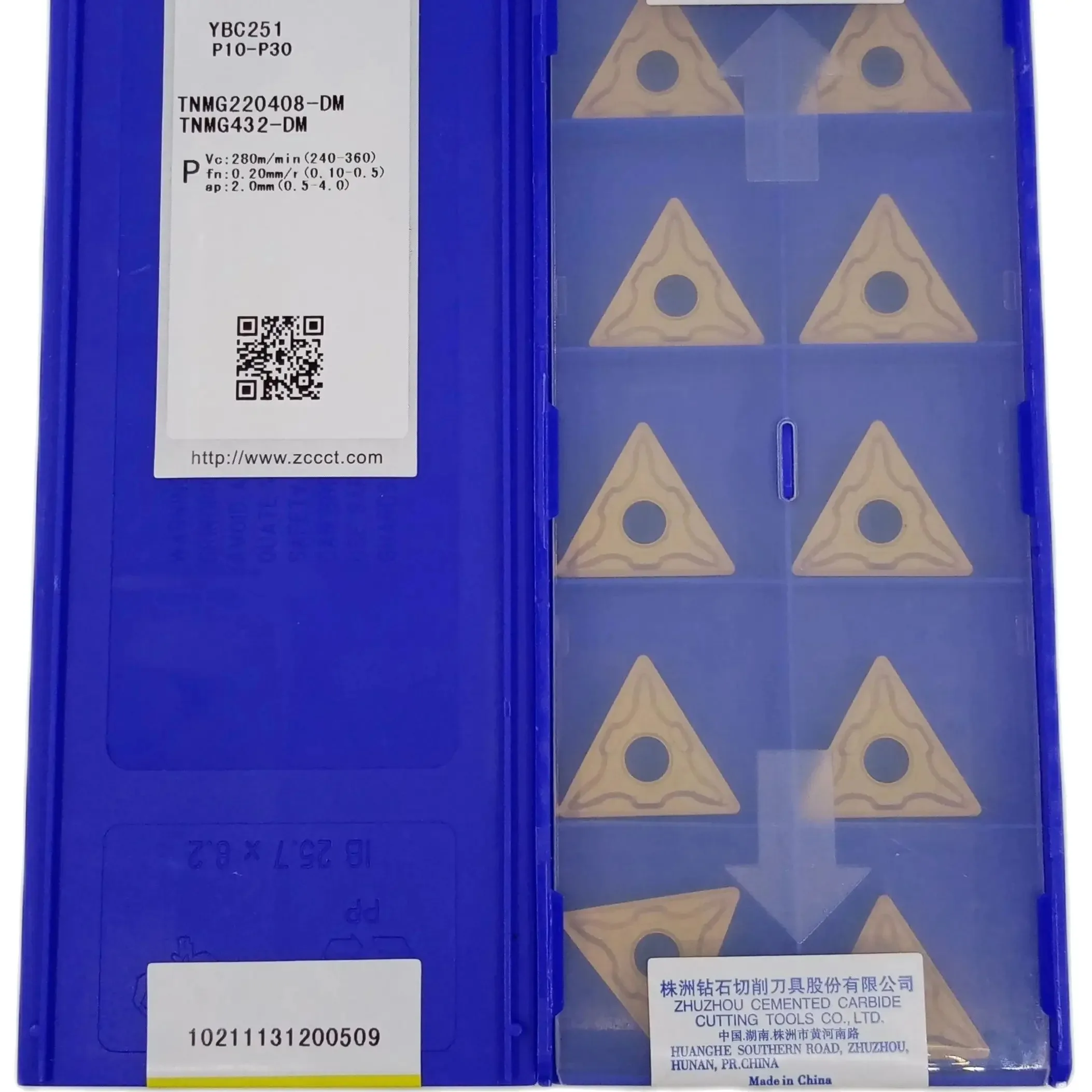 ZCC TNMG 220408 -DM 220412 -ДМ YBC251 YBC252 YBC152 / Токарные инструменты для обработки стали