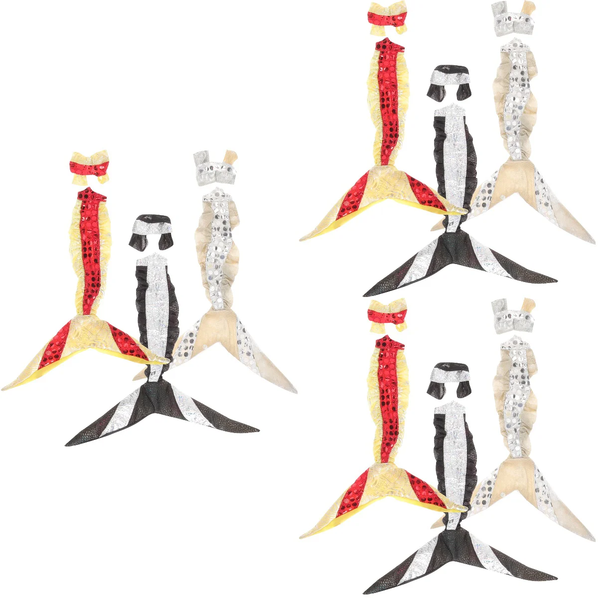 

Sets of Decorative Costume Delicate Clothes Compact