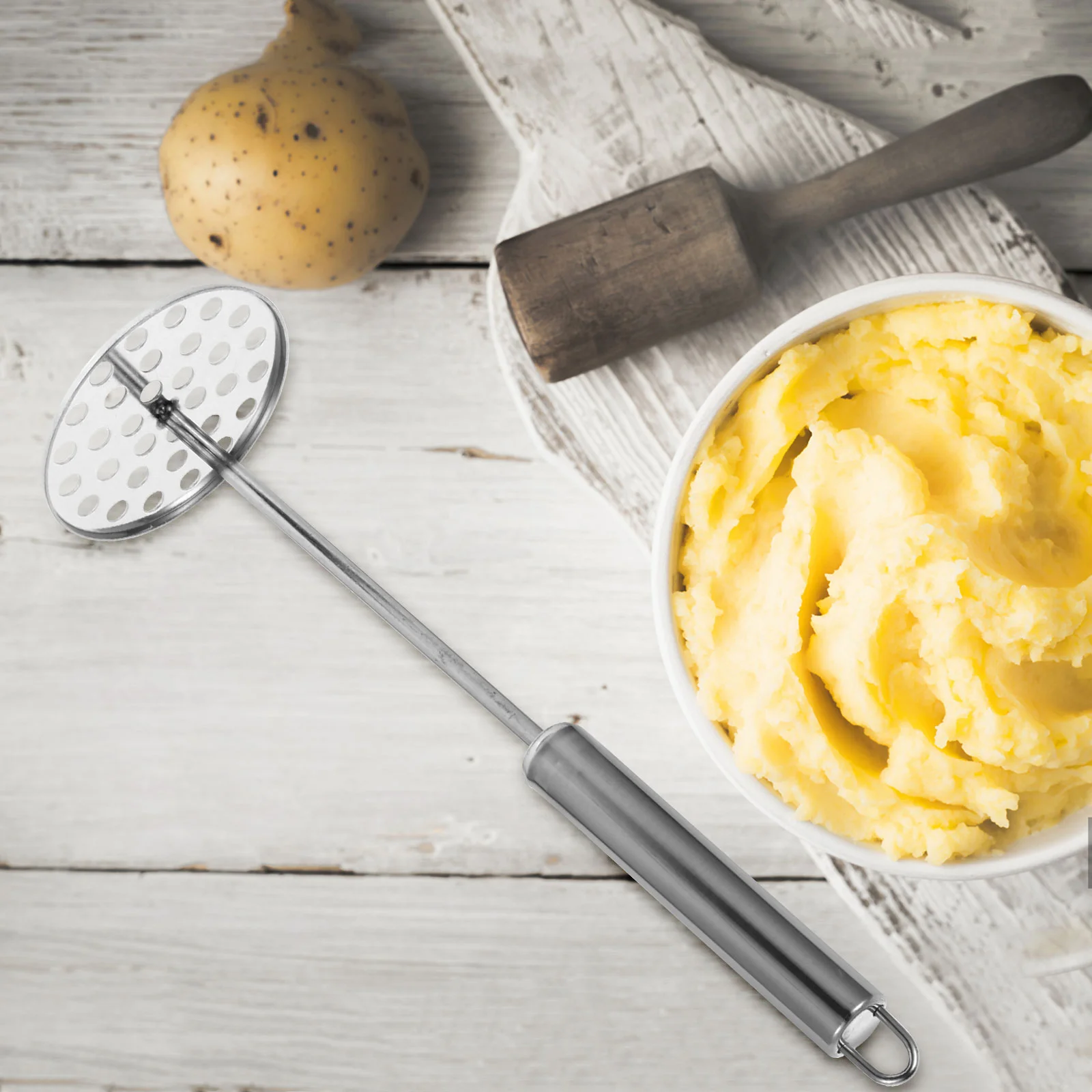 

2pcs Handheld Potato Pressers Potato Mashers Kitchen Gadgets for Home )