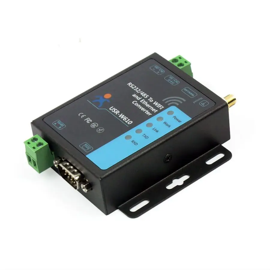 USR-W610 RS232/485 к WiFi Ethernet конвертер Sup порт s многоканальный сетевой режим RJ45 Wifi