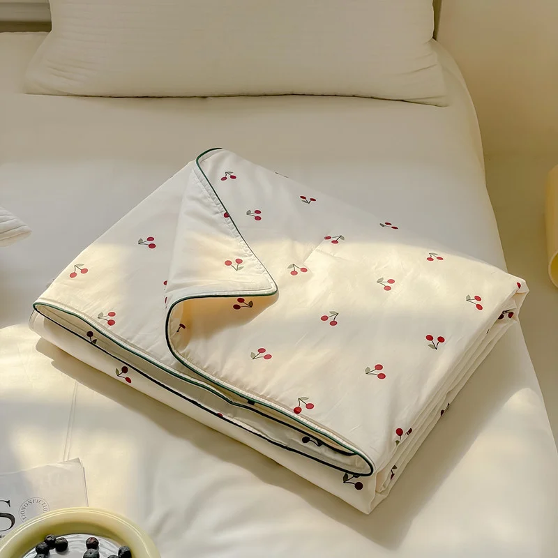 

Conditioned Infant Blanket 100% And Cotton Air Quilt Children Maternal Comforter Adult Summer Feels Class Summer Quilts Grade