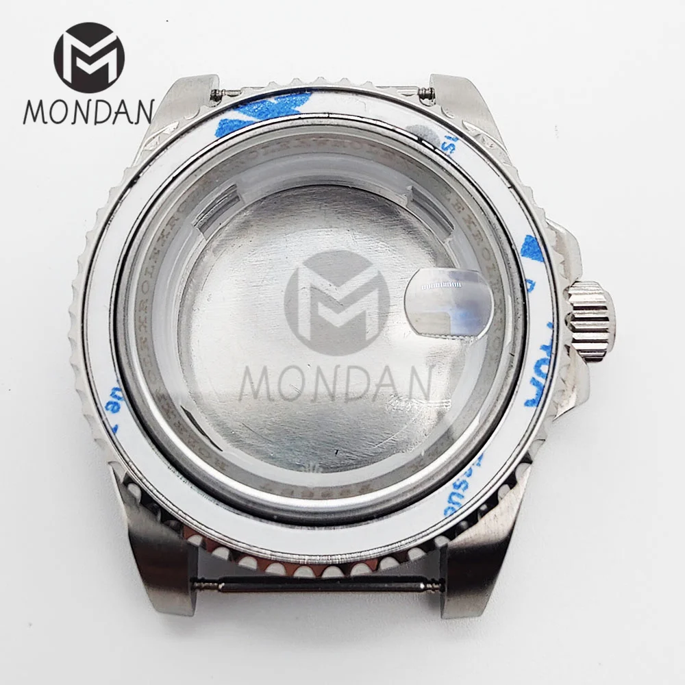MONDAN 40mm Precision Steel Watch Case Watch Accessory Replacement Case Suitable For 8215/2813/NH35a/NH36a Movement