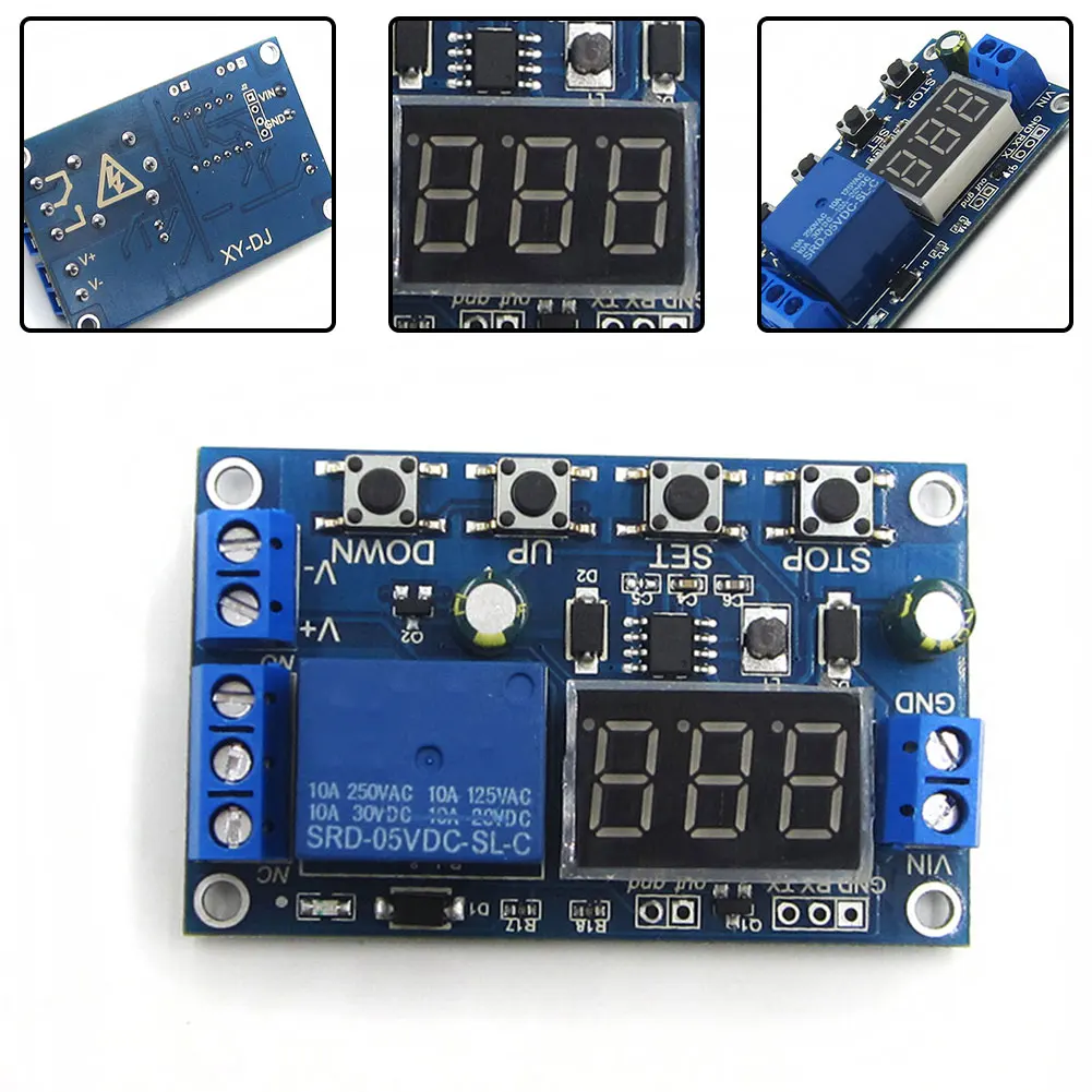 

DC 6-40V Battery Charger Discharger Control Switch Undervoltage Protection BoardProtection Timing Charge Discharge Communication