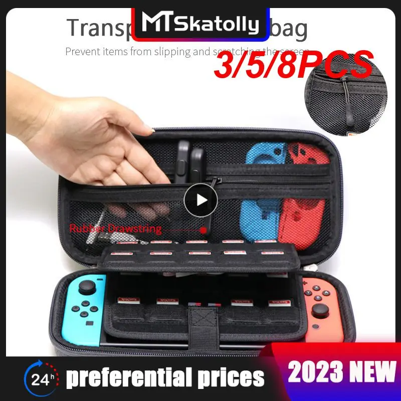 

3/5/8 шт., сумка для хранения Nintendo Switch