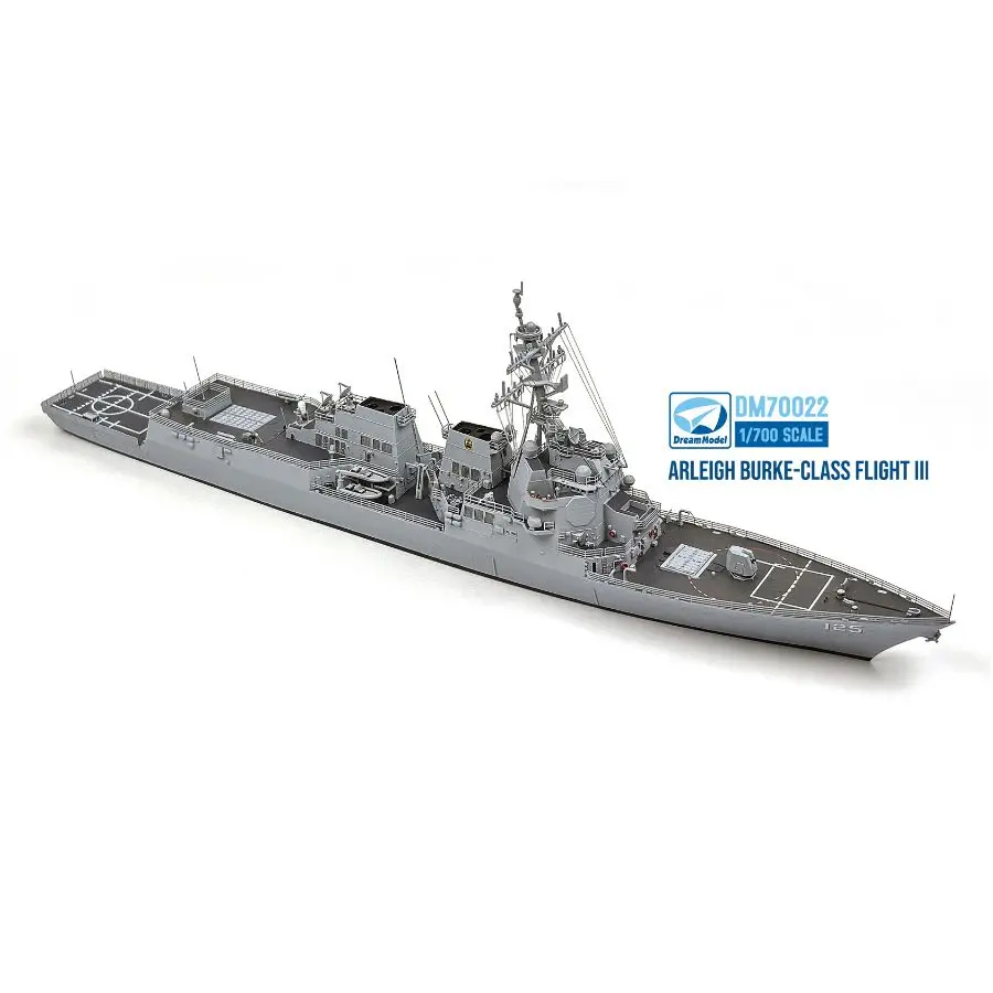 Фото DM70022 DREAM 1/700 Модель-конструктор эсминца класса Арли Берк ВМС США Fight III №5