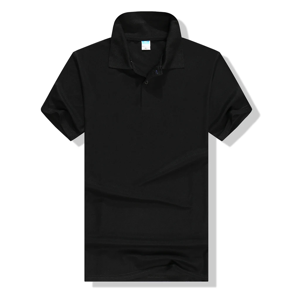 Mens  Casual Button-Down Shirts Golf Sports Short Sleeve Laple Collor Tops Male Casual Business Plain T Shirt Workwear Blouse