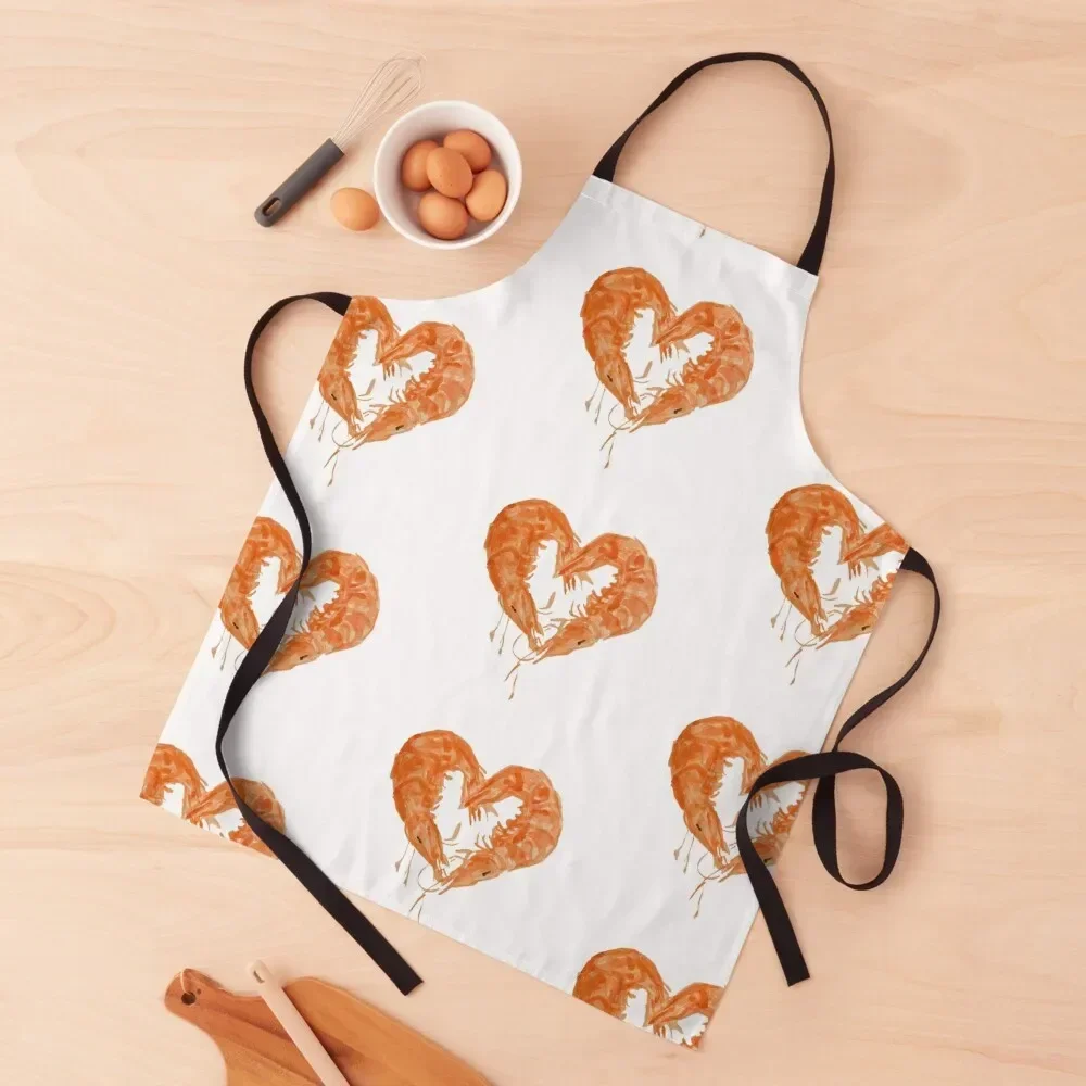 Фартук CrustaceanLove от Lucie Boyle для уборки дома кухонные специальные аксессуары фартук