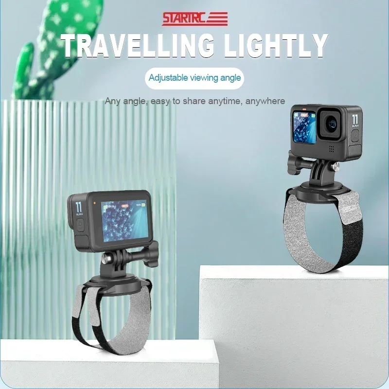 Регулируемый ремешок на запястье для GoPro Hero 11 10 9 8 быстросъемный держатель с