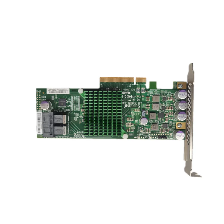 

High quality S uperMirco AOC-S3008L-L8i PCI Express 3.0 x8 12Gb/s RAID Controller