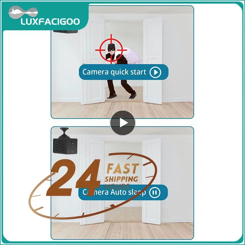 

Square Surveillance Cameras Mini Security Protection Motion Camcorder Withreal-time Monitoring Ip Camera For Home Playback Video