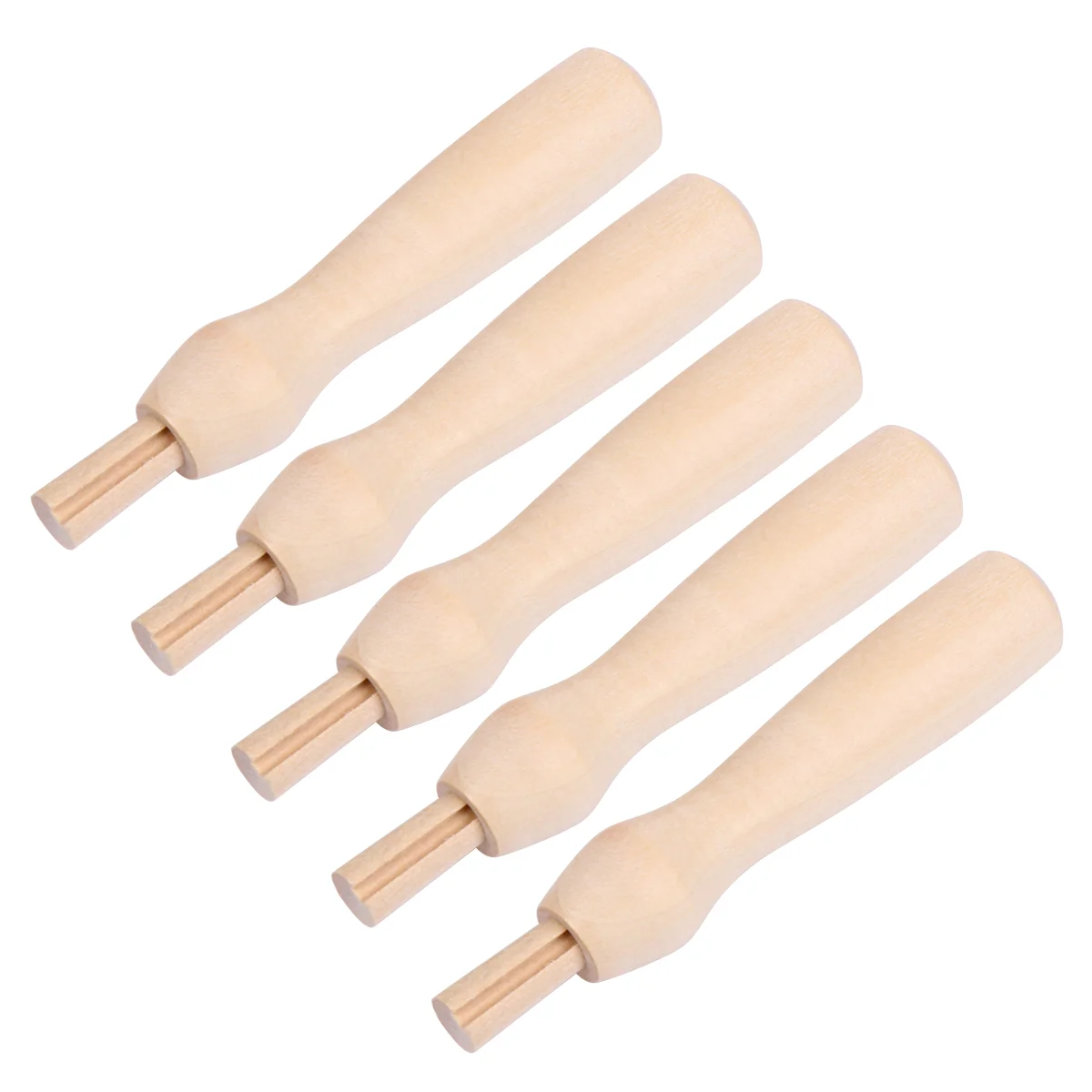 

5PCS Felting Tool Felting Tool Diy Felting Punch Tool Handle Felt Tool Holder Stitching Handle