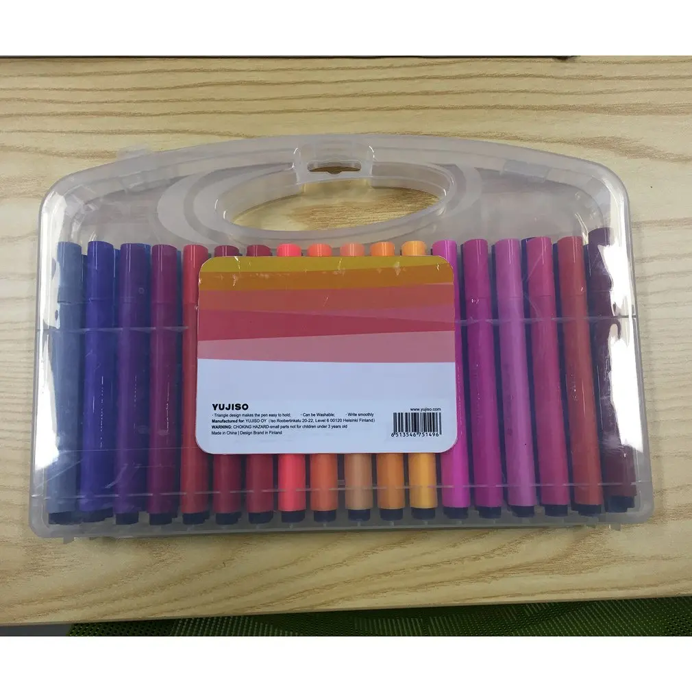 Красочная ручка Рисование маркером набор цветов Детская Акварельная безопасная