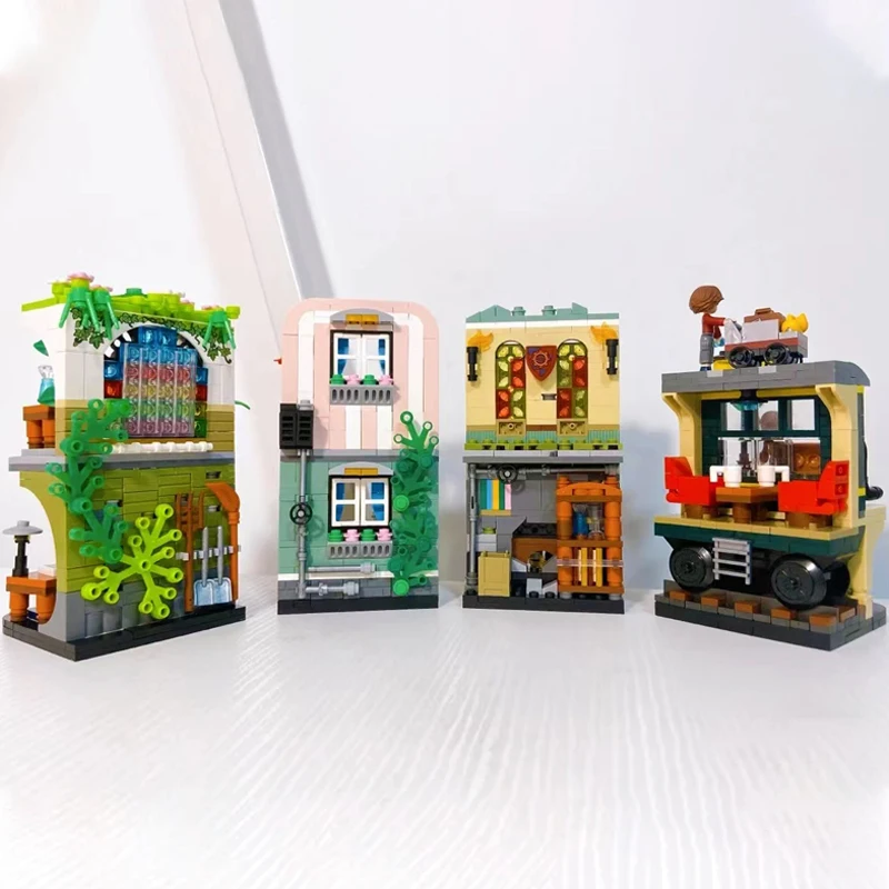 

Ideas Series City Magic School Mini Building Blocks LOZ Medieval Magic Castle Micro Bricks Model Toys For Boy Home Decor MOC