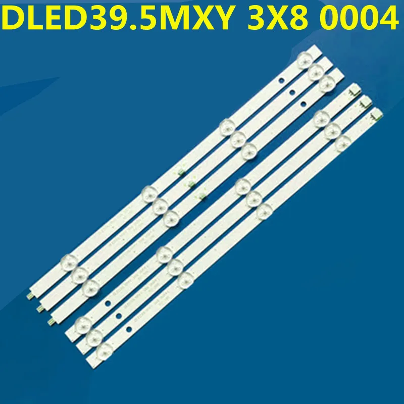 

5 комплектов = 30 шт. Светодиодная лента для подсветки телевизора 39,5 ''40'' F40D7100M dled39,5mxy 3X8 0004 Φ K40DLM7F k40dlm8fs 40d5ft2c светодиодный
