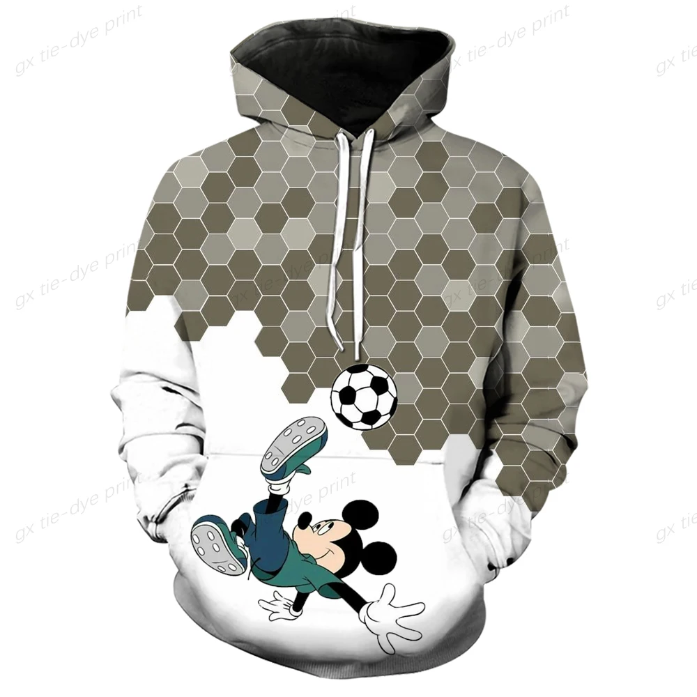 

2022 New Hoodie Sweatshirt Mens Hip Hop Pullover Hoodies Streetwear Casual Fashion Clothes Disney Mickey Mouse Football Jerseys