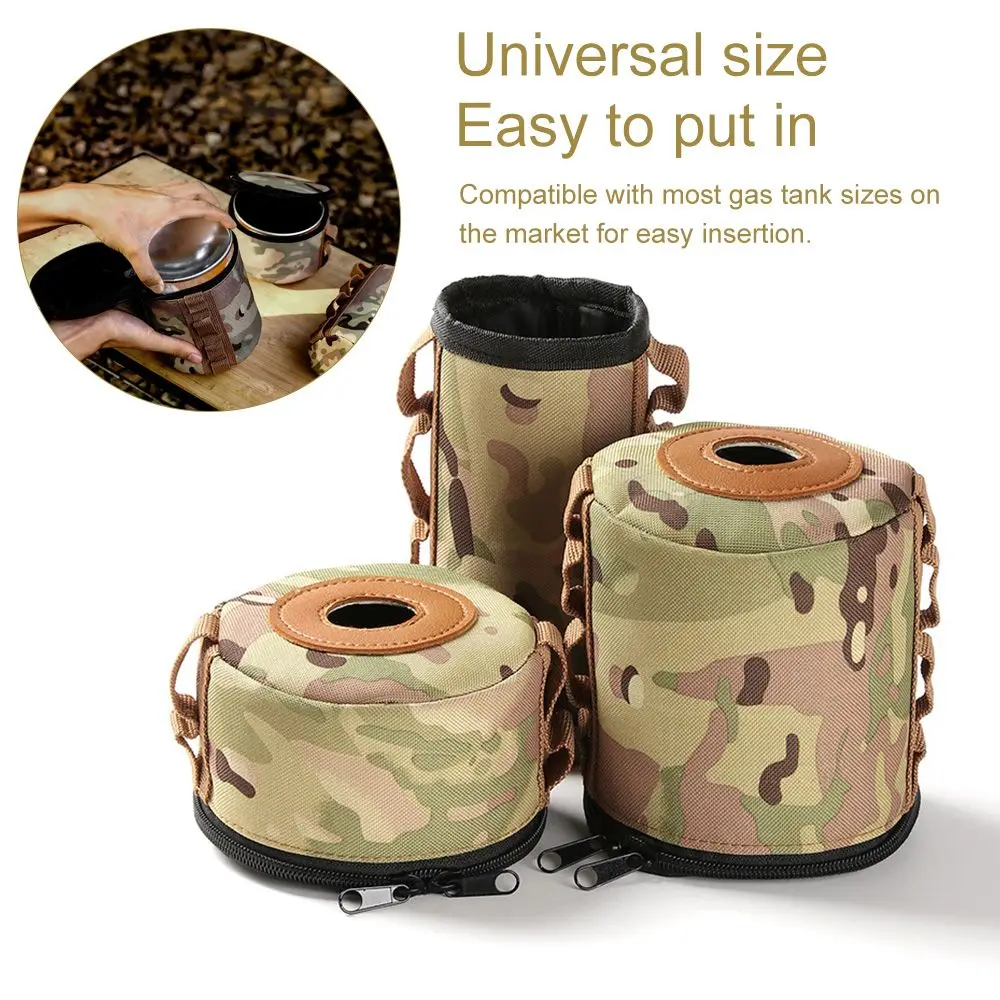 

Durable Camping Anti-slip Outdoor Gas Tank Case Gas Can Protective Cover Fuel Cylinder Sleeve Storage Bag