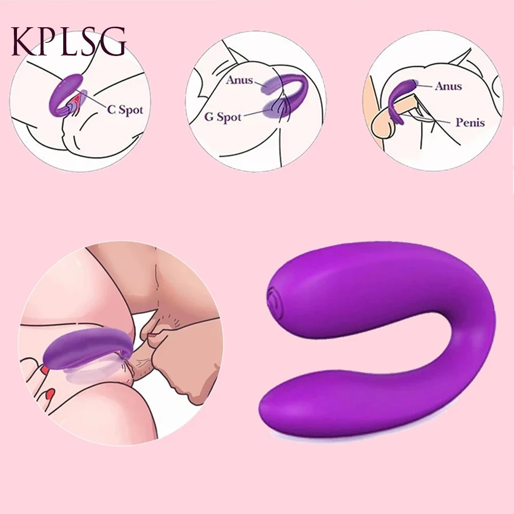 

Женский U-образный Вибратор для стимуляции вагины, клитора, точки G, Женский мастурбатор, товары для взрослых